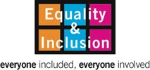 Logo: Equality and Inclusion - Everyone Included, Everyone Involved